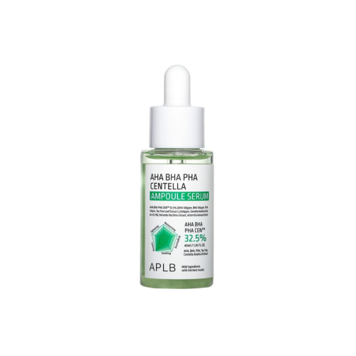 APLB - Sérum exfoliant visage AHA BHA PHA Centella Ampoule