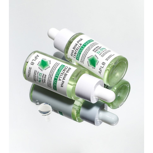APLB - Sérum exfoliant visage AHA BHA PHA Centella Ampoule