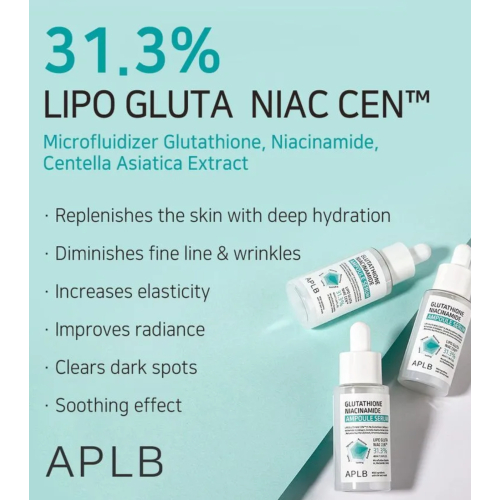 APLB - Sérum visage éclaircissant Glutathione Niacinamide