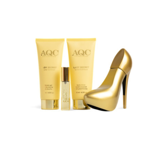 AQC Fragrances - Coffret Cadeau Lady Secret - Gold Edition