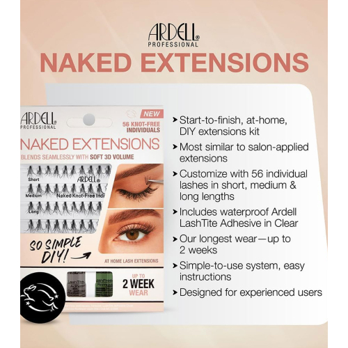 Ardell - Kit d'extensions de cils Naked Extensions