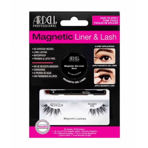 Ardell - Kit faux cils et eye-liner Magnetic Liner & Lash - Accent 002