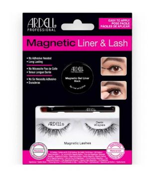 Ardell - Kit faux cils et eye-liner Magnetic Liner & Lash - Demi Wispies