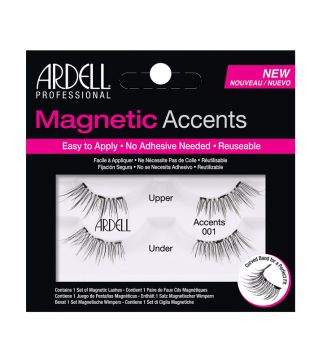 Ardell - Faux cils Magnetic Accents - 001: Black