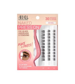 Ardell - Ensemble de faux cils individuels Naked Press On - Natural