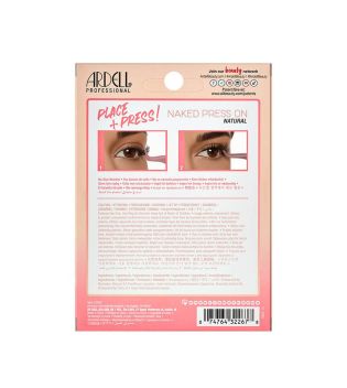 Ardell - Ensemble de faux cils individuels Naked Press On - Natural
