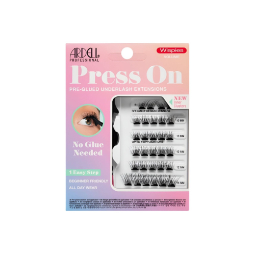 Ardell - Ensemble de faux cils individuels Naked Press On - Wispies Volume