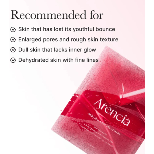 Arencia - Masque facial Red Collagen Jello