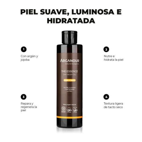 Arganour - Huile corporelle à l'Argan et au Jojoba The Essence