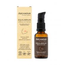 Arganour - Crème anti-acné anti-taches  Equilibrium - Peau grasse à tendance acnéique