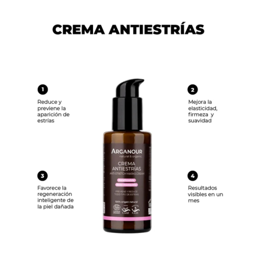 Arganour - Crème corporelle anti-vergetures