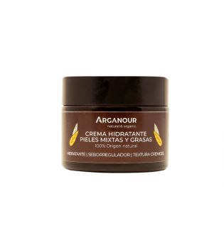 Arganour - Crème hydratante peaux mixtes et grasses