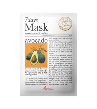 Ariul - Masque nourrissant 7 Days - Avocat