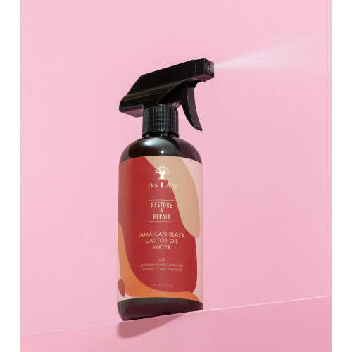 As I Am - Spray d'eau hydratant restaure et répare - Huile de ricin noire jamaïcaine