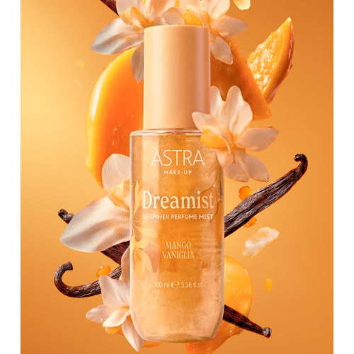 Astra Make-Up - Brume corporelle Dreamist Shimmer - Mango & Vaniglia