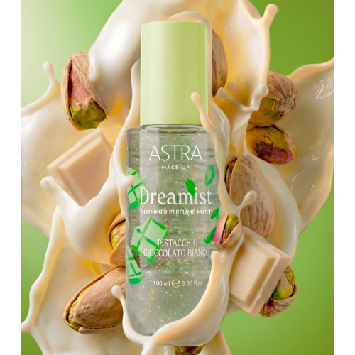 Astra Make-Up - Brume corporelle Dreamist Shimmer - Pistacchio & Cioccolato Bianco