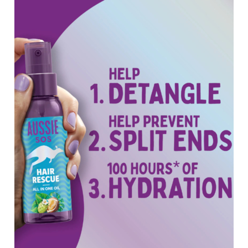 Aussie - Huile capillaire Hair Rescue All in One Oil