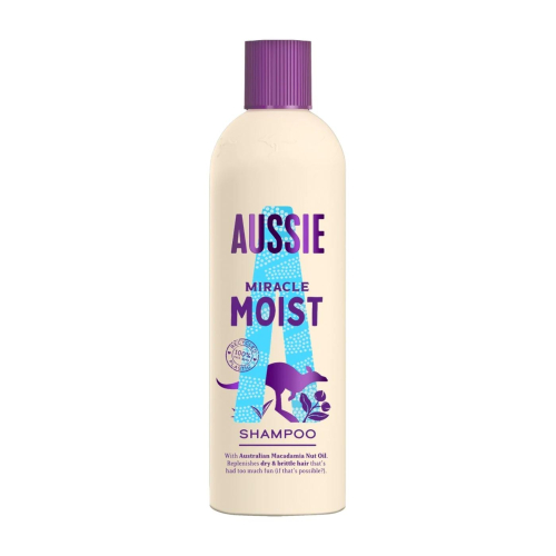 Aussie - Shampooing Hydrate Miracle à l'huile de noix de macadamia 300ml