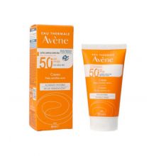 Avène - Crème solaire visage SPF50 pour peaux sèches ou sensibles