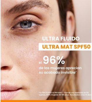 Avène - Crème solaire ultra fluide Ultra Mat SPF50 - Peaux normales à mixtes