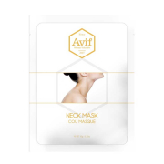 Avif - Masque bio-cellulosique hydratant en cellulose pour le cou