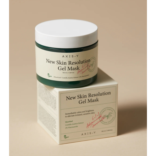 Axis-Y - Masque gel éclaircissant pour le visage New Skin Resolution