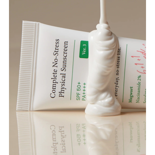 Axis-Y - Crème solaire visage Complete No-Stress Physical SPF50+ PA++++