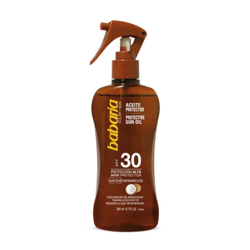 SPF30 - Huile de bronzage en spray à la noix de coco 200ml - SPF20