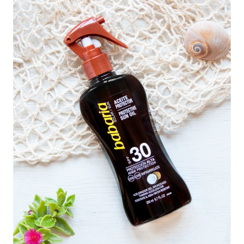 SPF30 - Huile de bronzage en spray à la noix de coco 200ml - SPF20