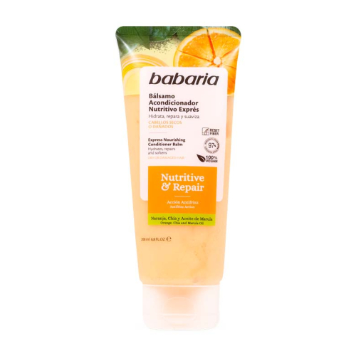 Babaria - Baume Revitalisant Nutritif & Réparateur - Cheveux secs ou abîmés