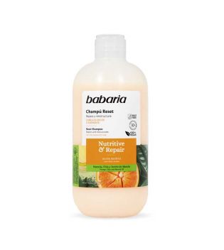 Babaria - Shampooing réparateur Reset Nutritive & Repair - Cheveux secs ou abîmés