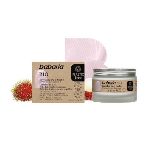 Babaria - Crème Contour des yeux BIO Revitalise Jour et Nuit