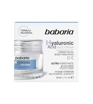 Babaria - Crème visage à l'acide hyaluronique