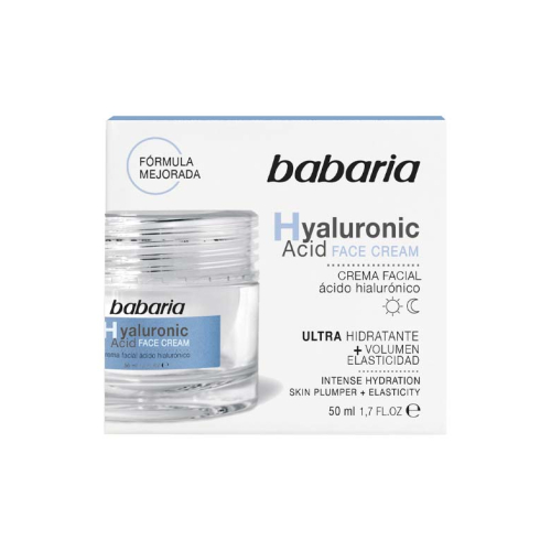 Babaria - Crème visage à l'acide hyaluronique