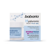 Babaria - Gel crème visage à l'acide hyaluronique Hydrafresh
