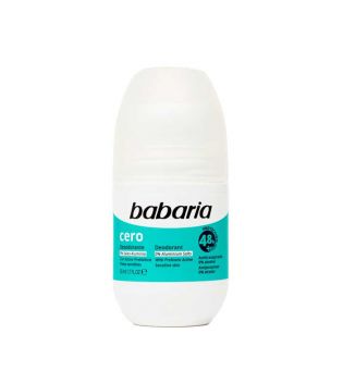 Babaria - Déodorant à bille Cero - 0% sels d'aluminium