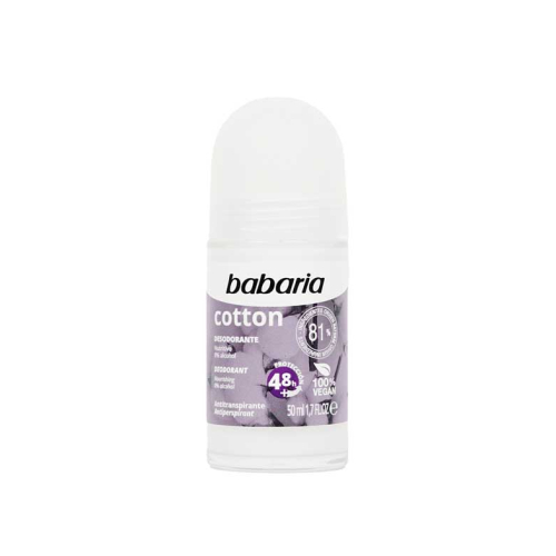 Babaria - Déodorant roll-on nourrissant - Cotton