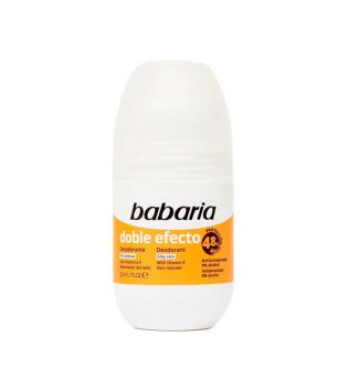 Babaria - Déodorant roll-on Doble Efecto - Peau soyeuse