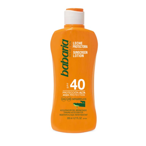 Babaria - Lait Protecteur Solaire Aloe Vera - SPF40