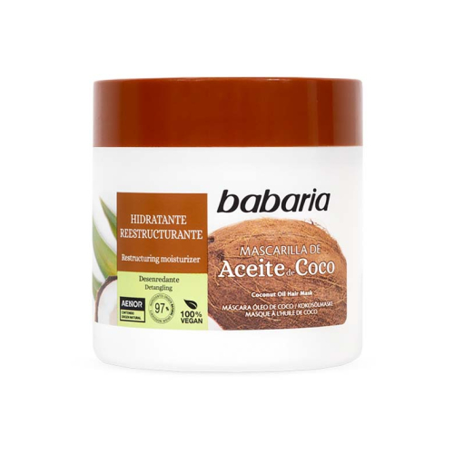 Babaria - Masque capillaire à l'huile de coco