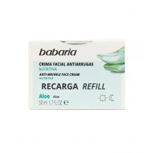 Babaria - Recharge crème visage anti-rides - Aloe vera