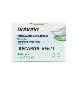 Babaria - Recharge crème visage anti-rides - Aloe vera