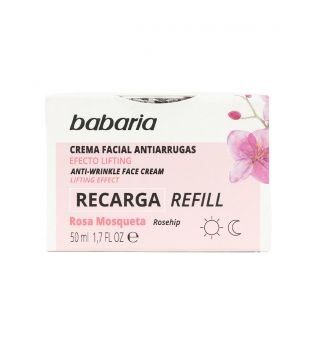 Babaria - Recharge crème visage anti-rides - Rose musquée