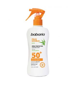 Babaria - Spray solaire SPF50 200ml - Peaux sensibles