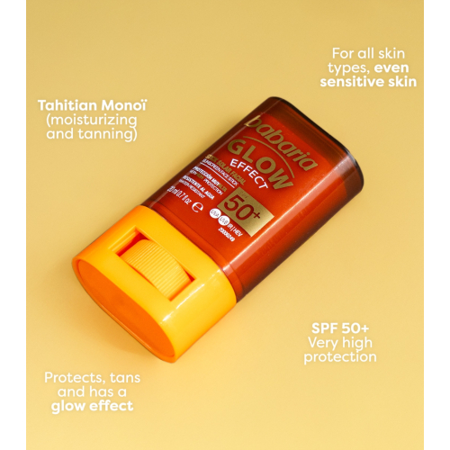 Babaria - Stick solaire visage SPF 50+ - Glow Effect