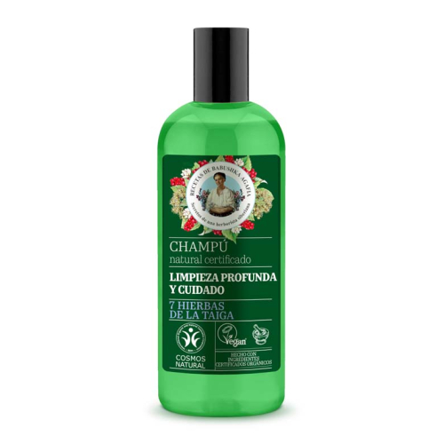 Babushka Agafia - Shampooing nettoyant et de soin en profondeur - 7 Herbes de la taïga