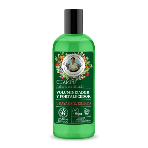 Babushka Agafia - Shampooing Volumateur et Fortifiant - 5 Baies Sauvages