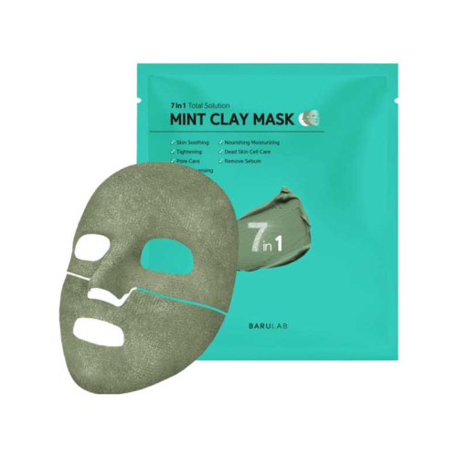 Barulab - Masque Visage à l'Argile 7 in 1 Total Solution - Mint Clay