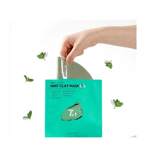 Barulab - Masque Visage à l'Argile 7 in 1 Total Solution - Mint Clay