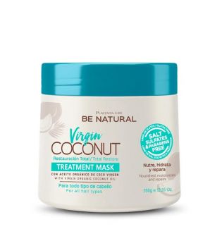 Be natural - Masque intensif Virgin Coconut - Pour tous types de cheveux